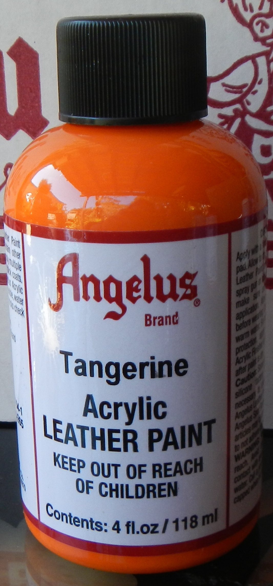 Tangerine Angelus Paint